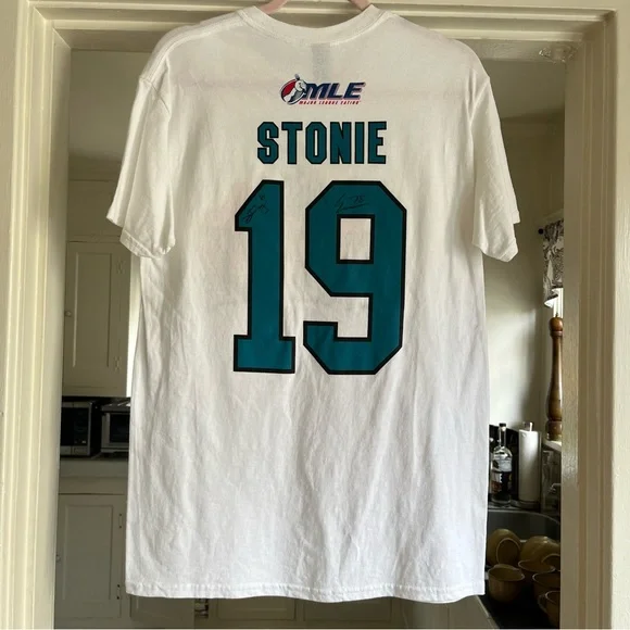 San Jose Barracuda Major League Eating signed shirt 2019 Matt Stonie - Picture 3 of 7